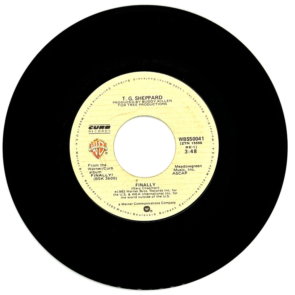 T.G. Sheppard : FINALLY/ ALL MY CLOUDY DAYS ARE GONE