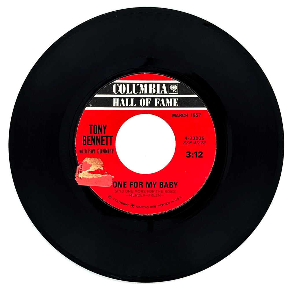 Tony Bennett : ONE FOR MY BABY (AND ONE FOR THE ROAD)/ RAGS TO RICHES