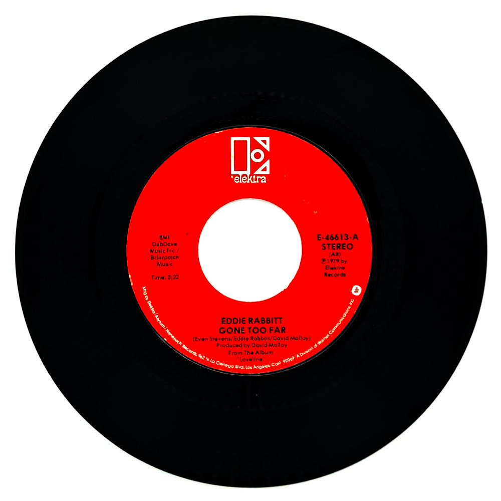 Eddie Rabbitt : GONE TOO FAR/ LOVELINE
