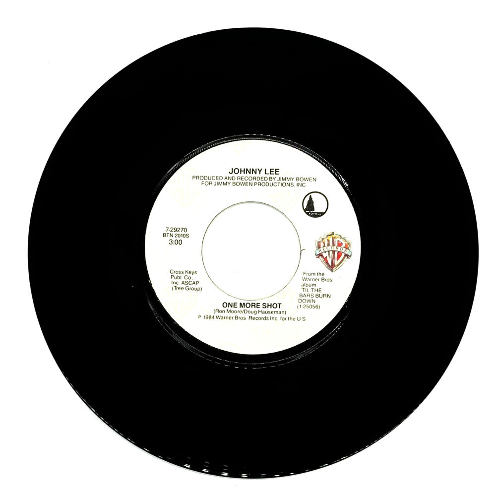 Johnny Lee : ONE MORE SHOT/ THE YELLOW ROSE
