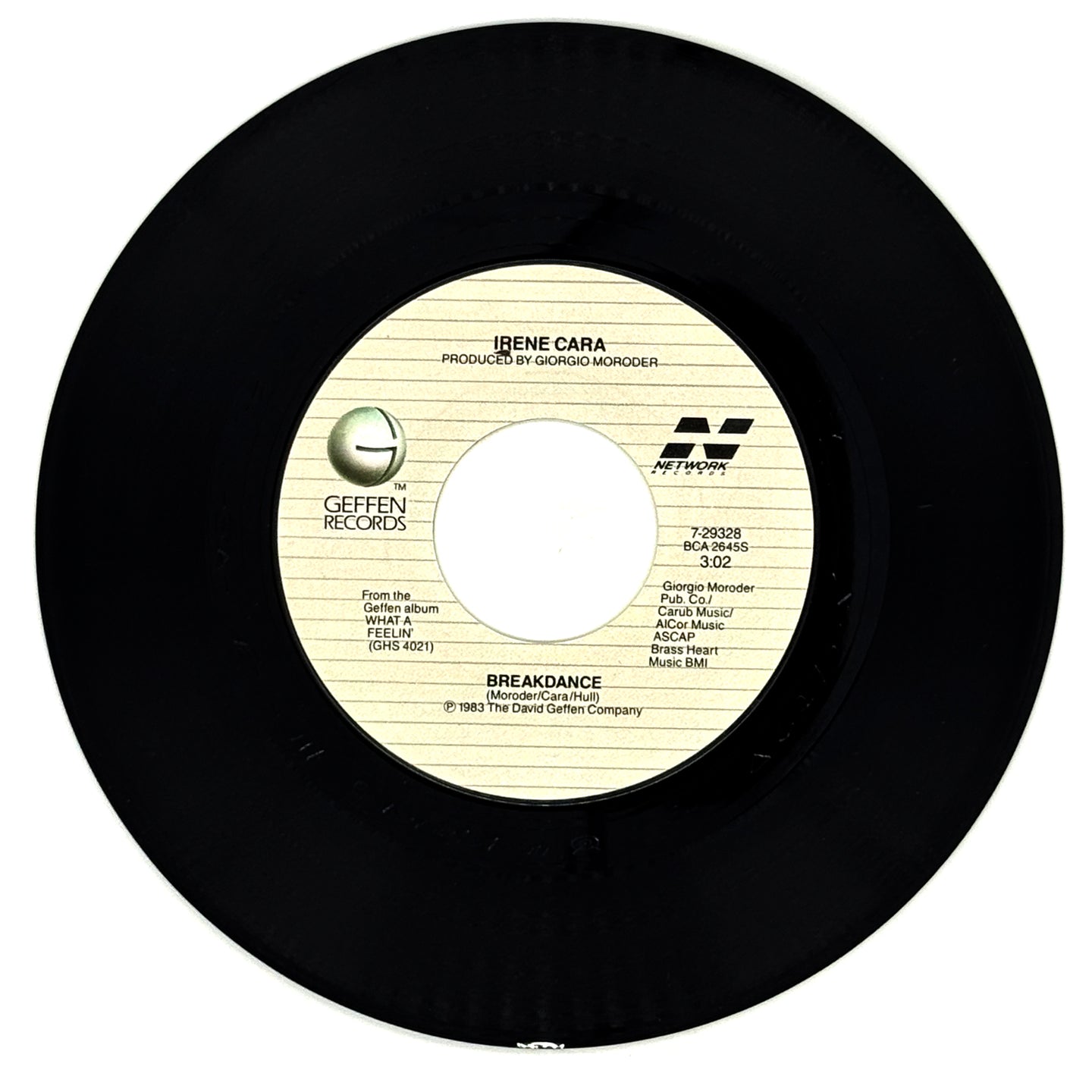 Irene Cara : BREAKDANCE/ CUE ME UP