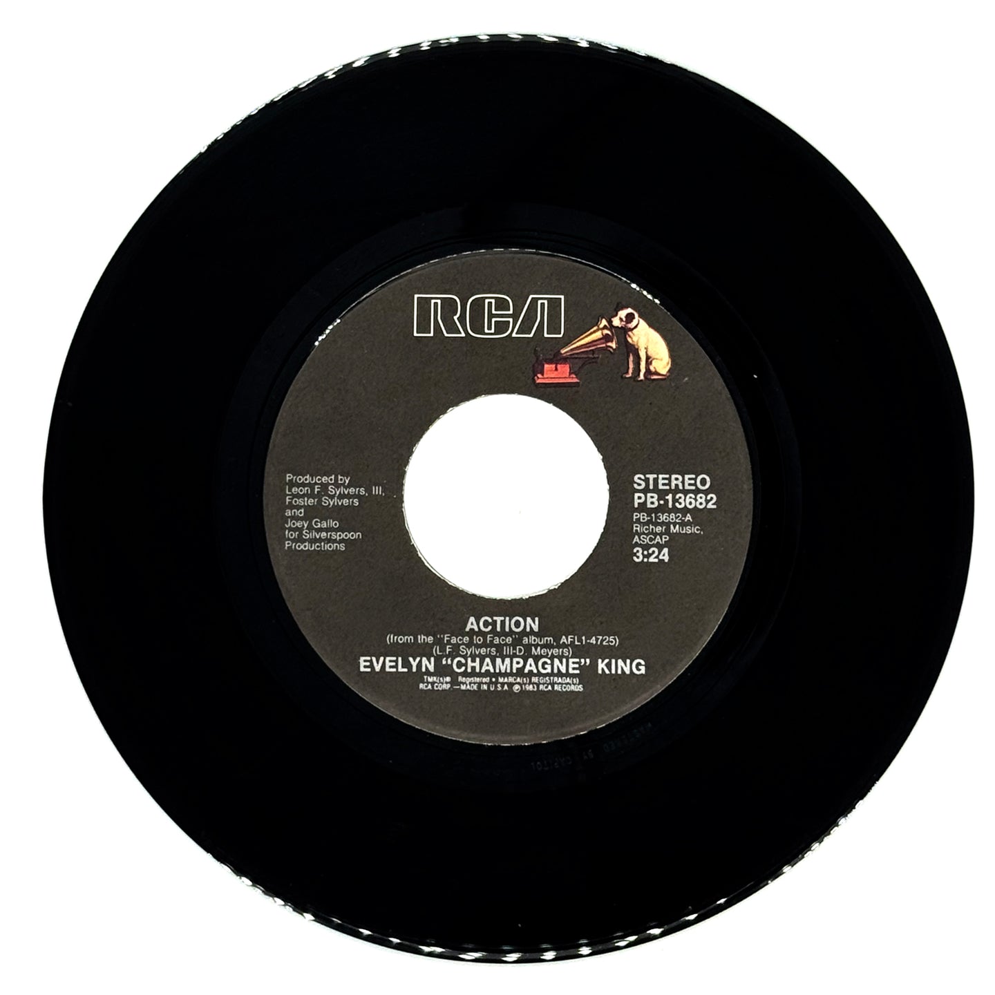 Evelyn Champagne King : ACTION/ LET'S GET CRAZY