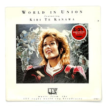 Load image into Gallery viewer, Kiri Te Kanawa : WORLD IN UNION/ WORLD IN UNION (ITV WORLD CUP THEME)/WORLD IN UNION (ORCHESTRAL VERSION)
