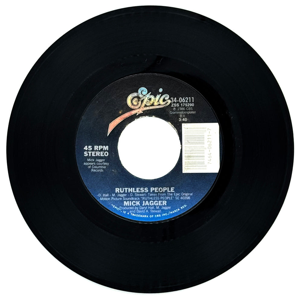 Mick Jagger : RUTHLESS PEOPLE/ I'M RINGING