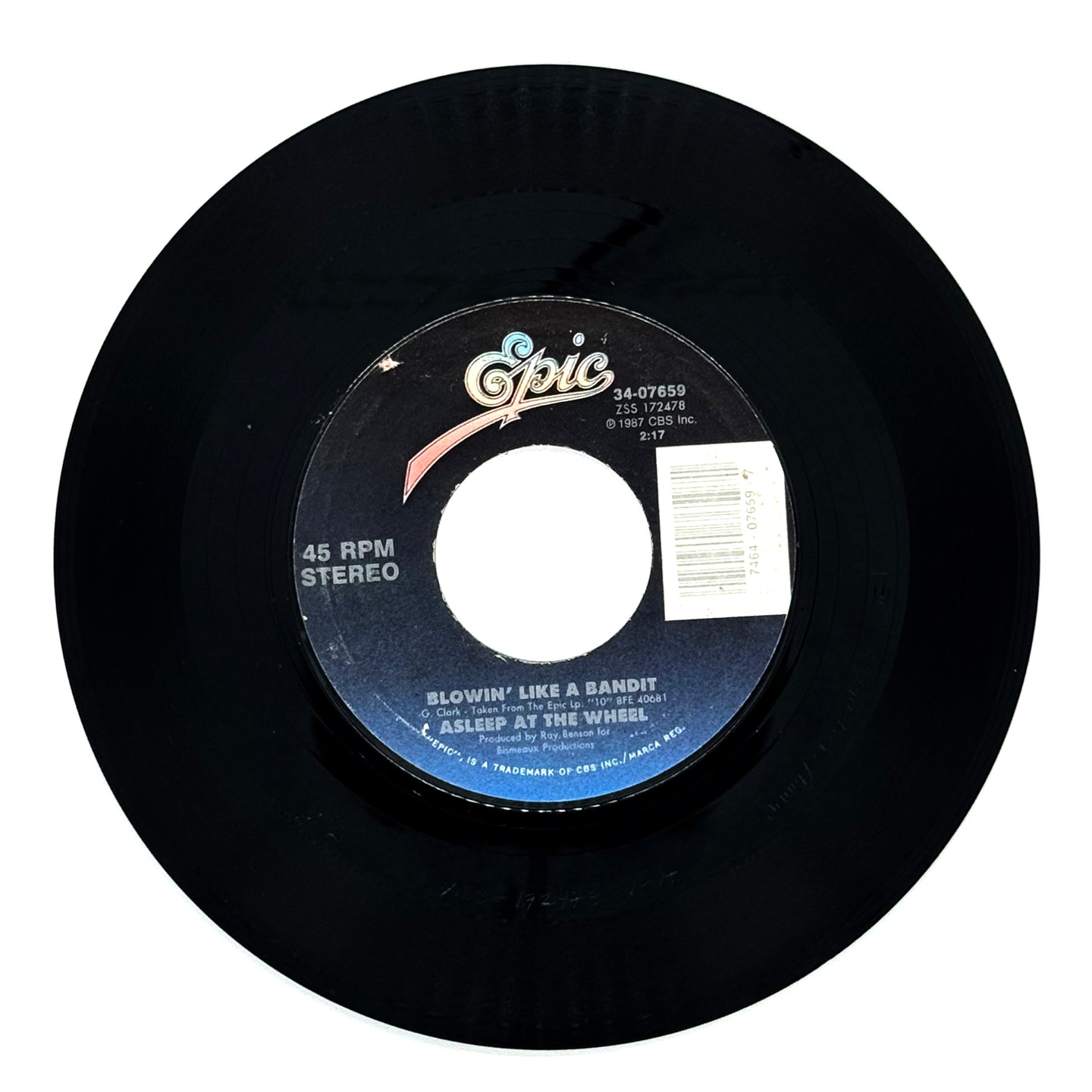Asleep At The Wheel : BLOWIN' LIKE A BANDIT/ STRING OF PARS