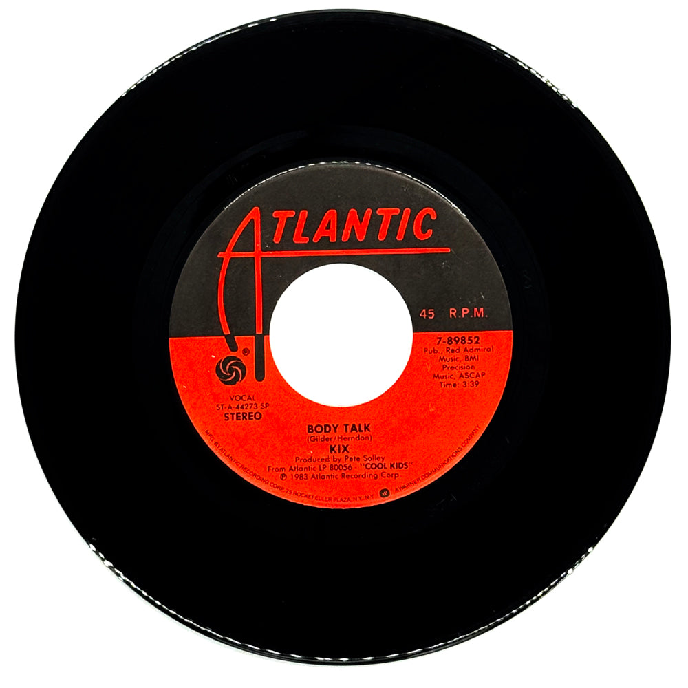 Kix : BODY TALK/ NICE ON ICE