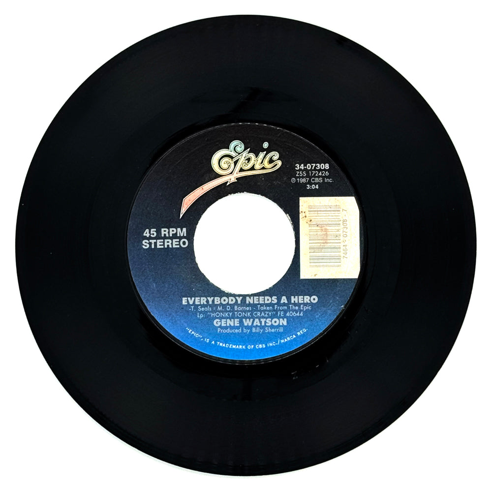 Gene Watson : EVERYBODY NEEDS A HERO/ WHEN SHE TOUCHES ME