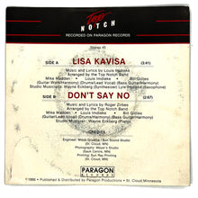 Load image into Gallery viewer, Top Notch : LISA KAVISA/ DON'T SAY NO
