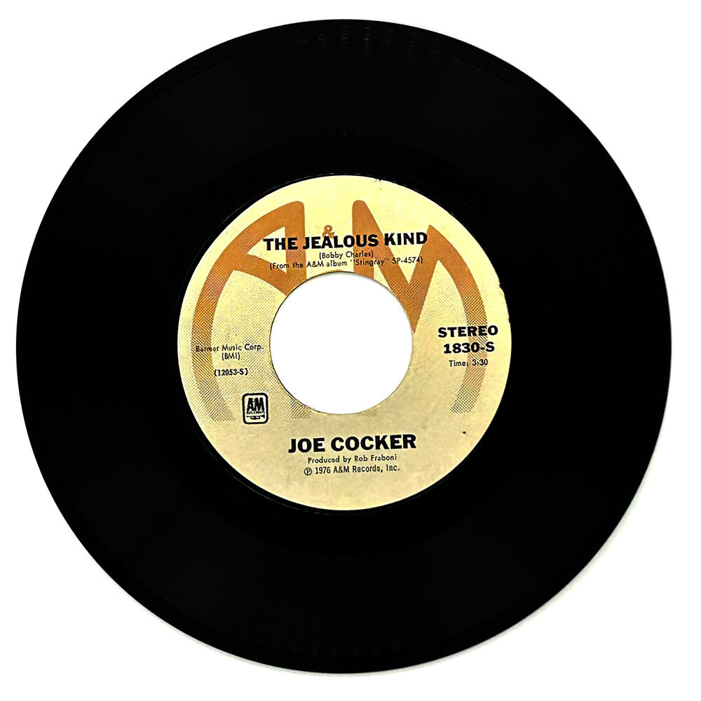 Joe Cocker : THE JEALOUS KIND/ YOU CAME ALONG