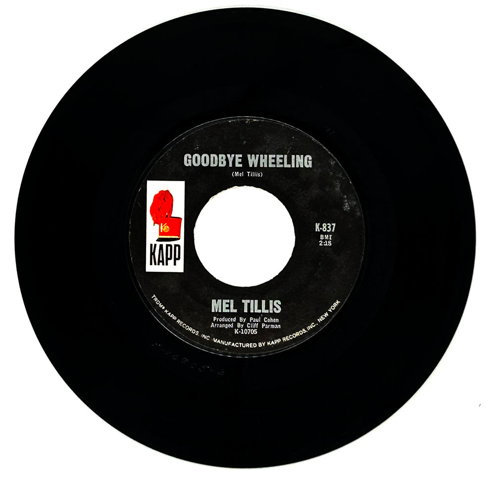 Mel Tillis : GOODBYE WHEELING/ AT THE SIGHT OF YOU