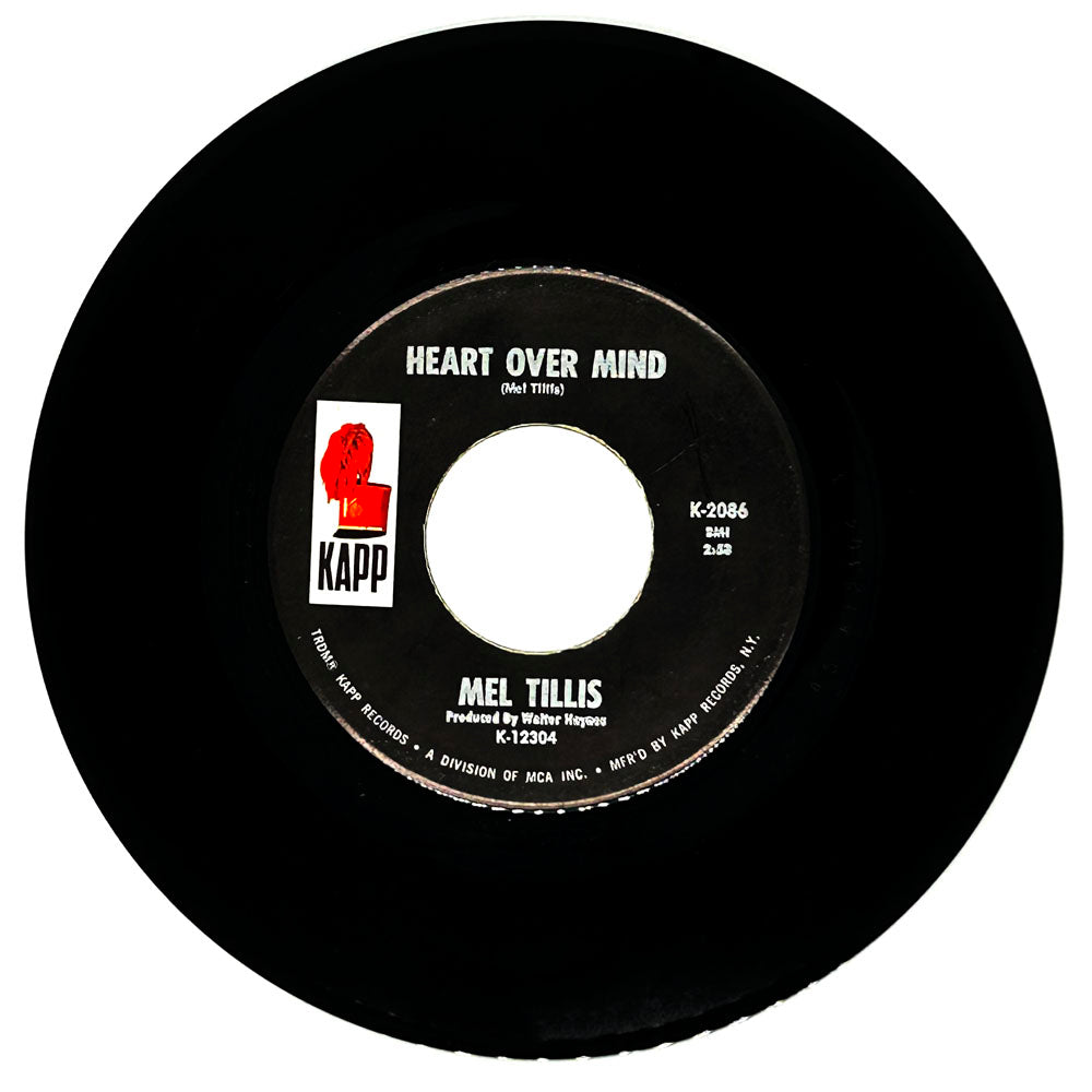 Mel Tillis : HEART OVER MIND/ LINGERING MEMORIES