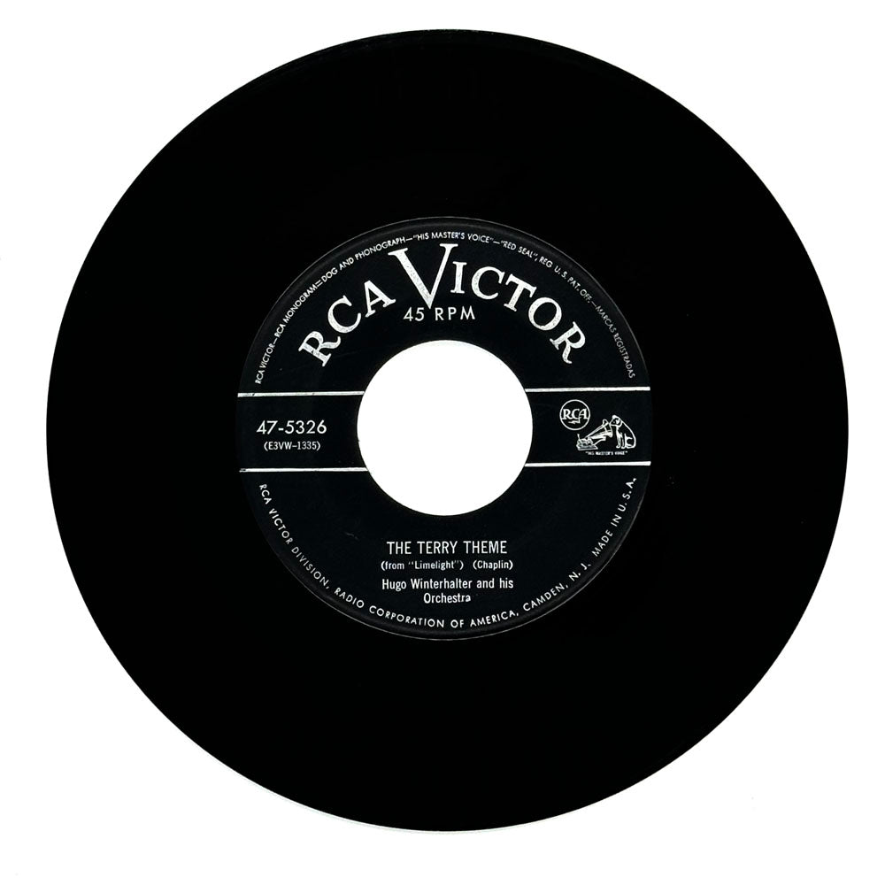 Hugo Winterhalter And His Orchestra : THE TERRY THEME/ SYMPHONY OF A STARRY NIGHT