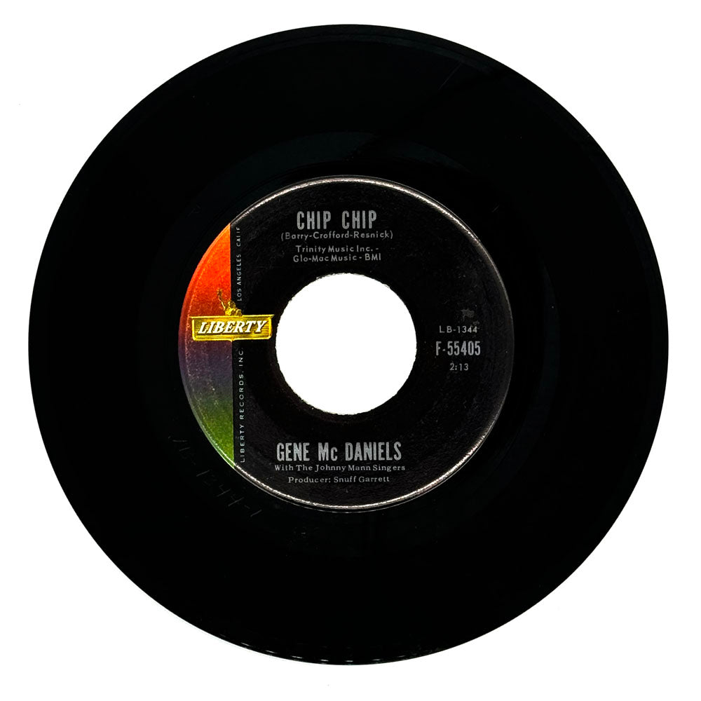 Gene McDaniels : CHIP CHIP/ ANOTHER TEAR FALLS