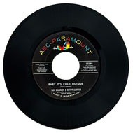 Ray Charles & Betty Carter : BABY IT'S COLD OUTSIDE/ WE'LL BE TOGETHER AGAIN