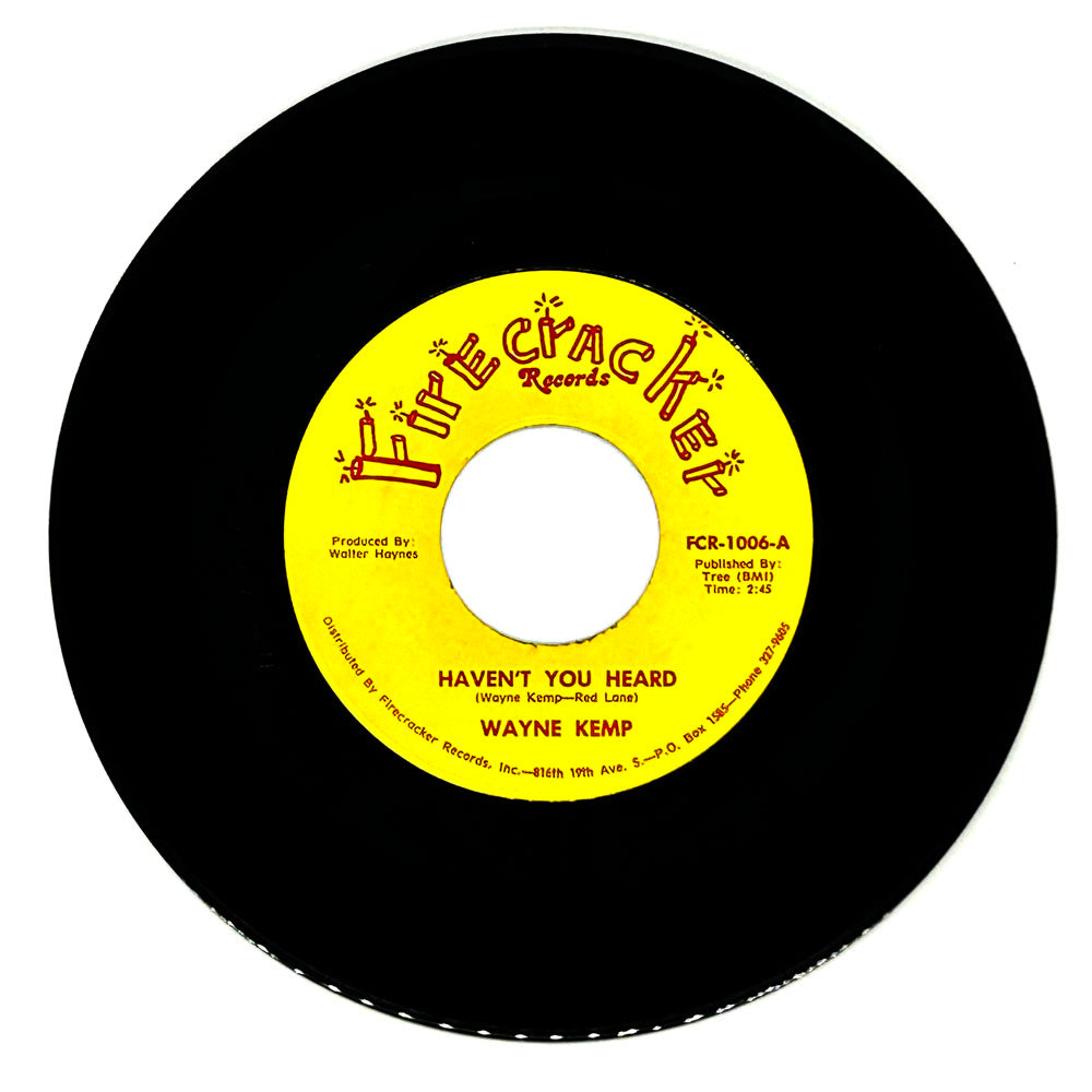 Wayne Kemp : HAVEN'T YOU HEARD/ FROM COTTON TO SATIN