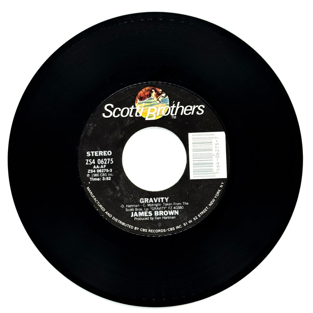 James Brown : GRAVITY/ GRAVITY (DUB MIX)