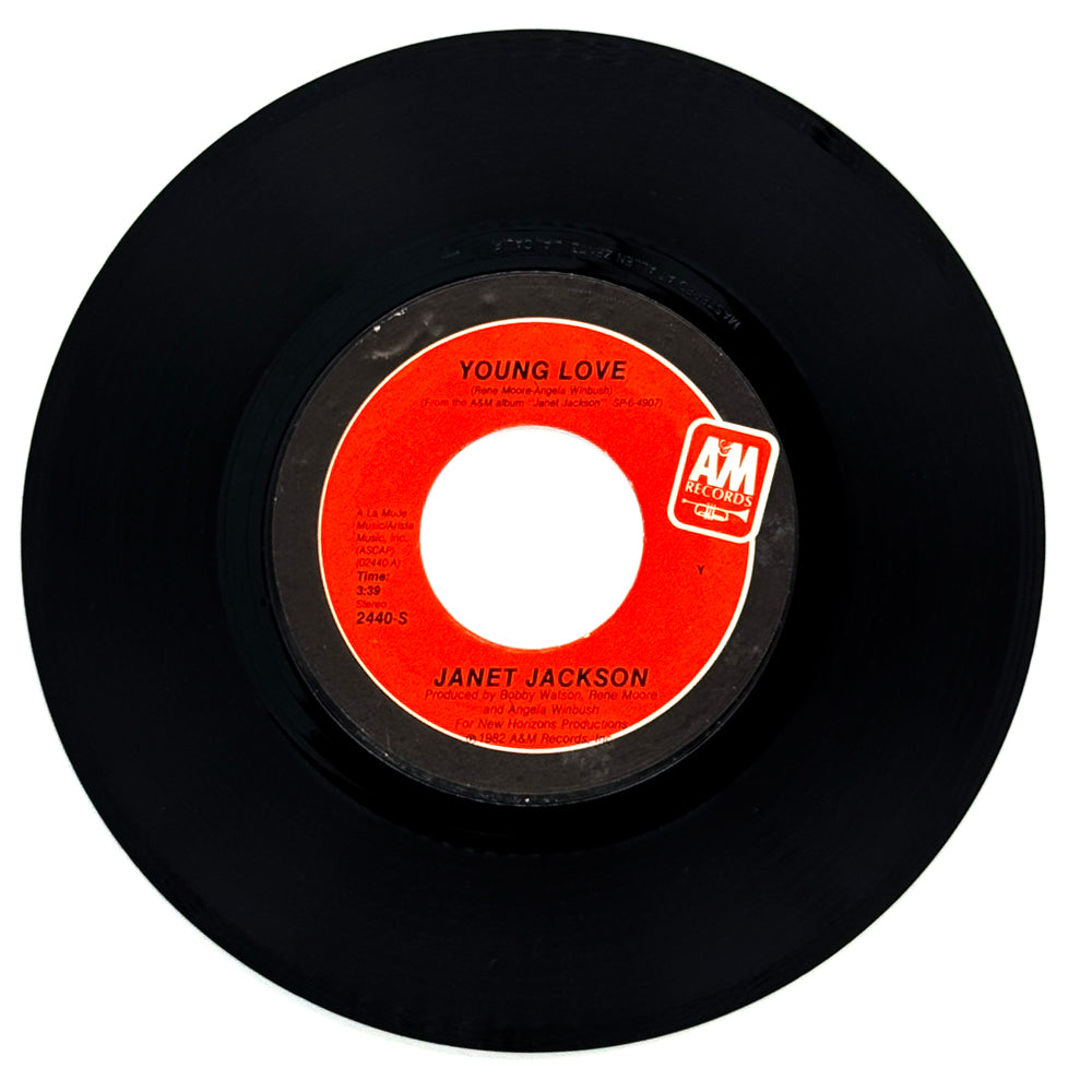 Janet Jackson : YOUNG LOVE/ THE MAGIC IS WORKING