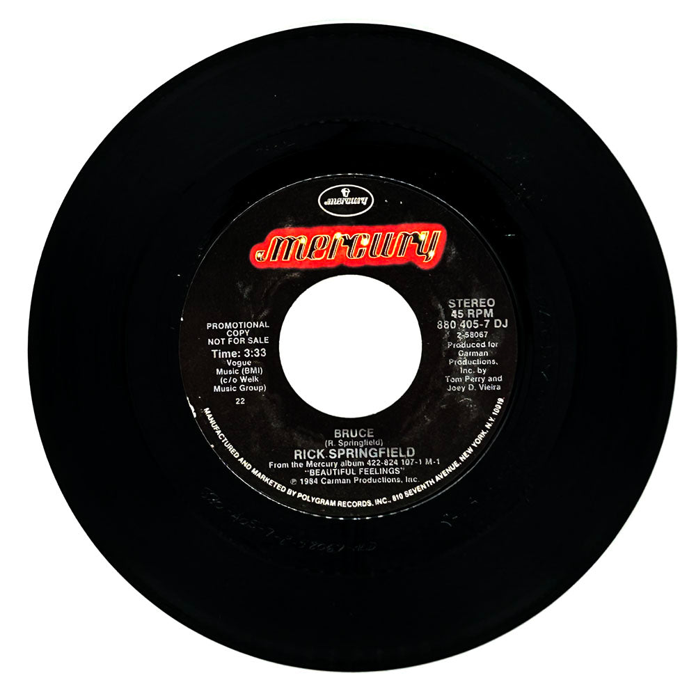 Rick Springfield : BRUCE/ BRUCE
