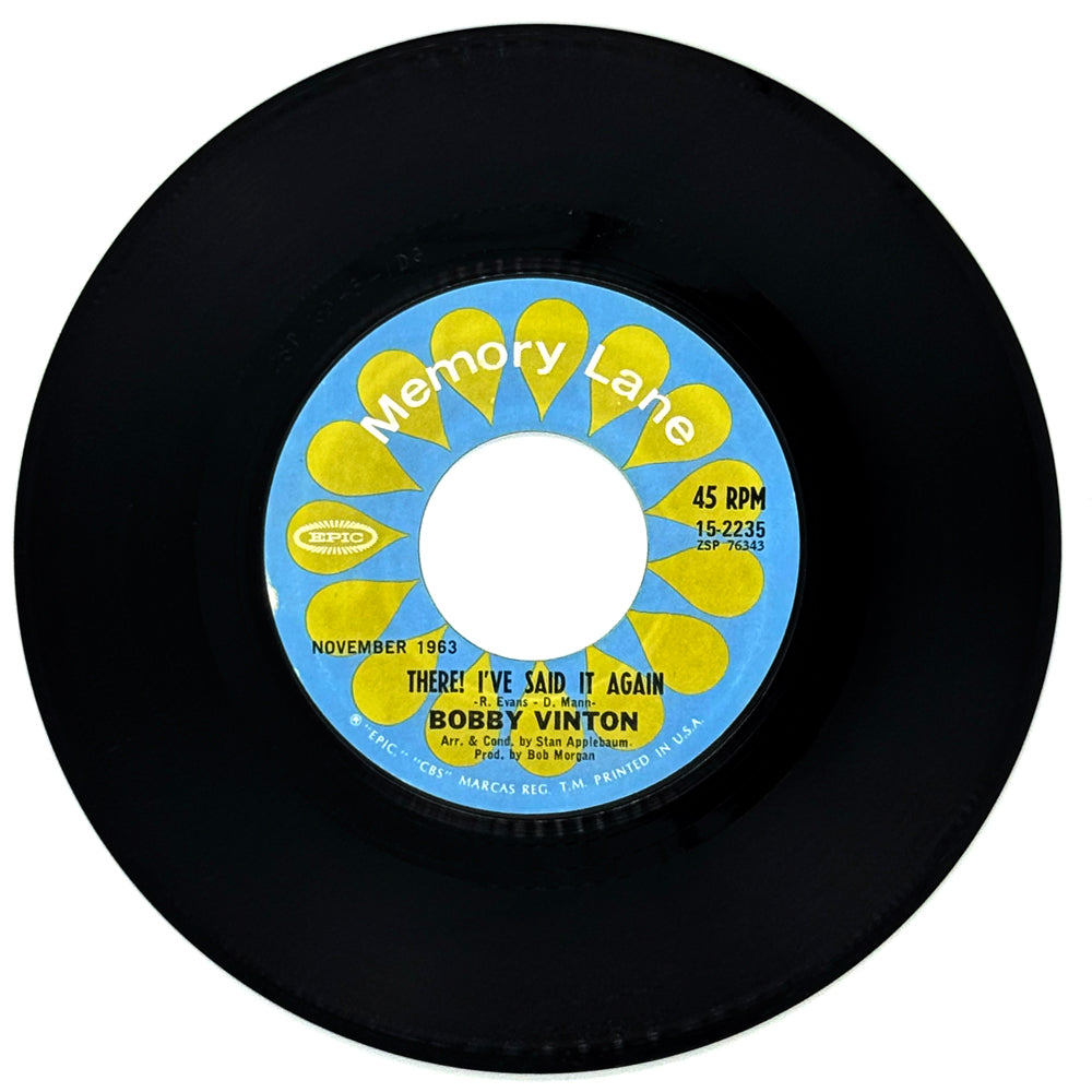Bobby Vinton : THERE! I'VE SAID IT AGAIN/ MR. LONELY