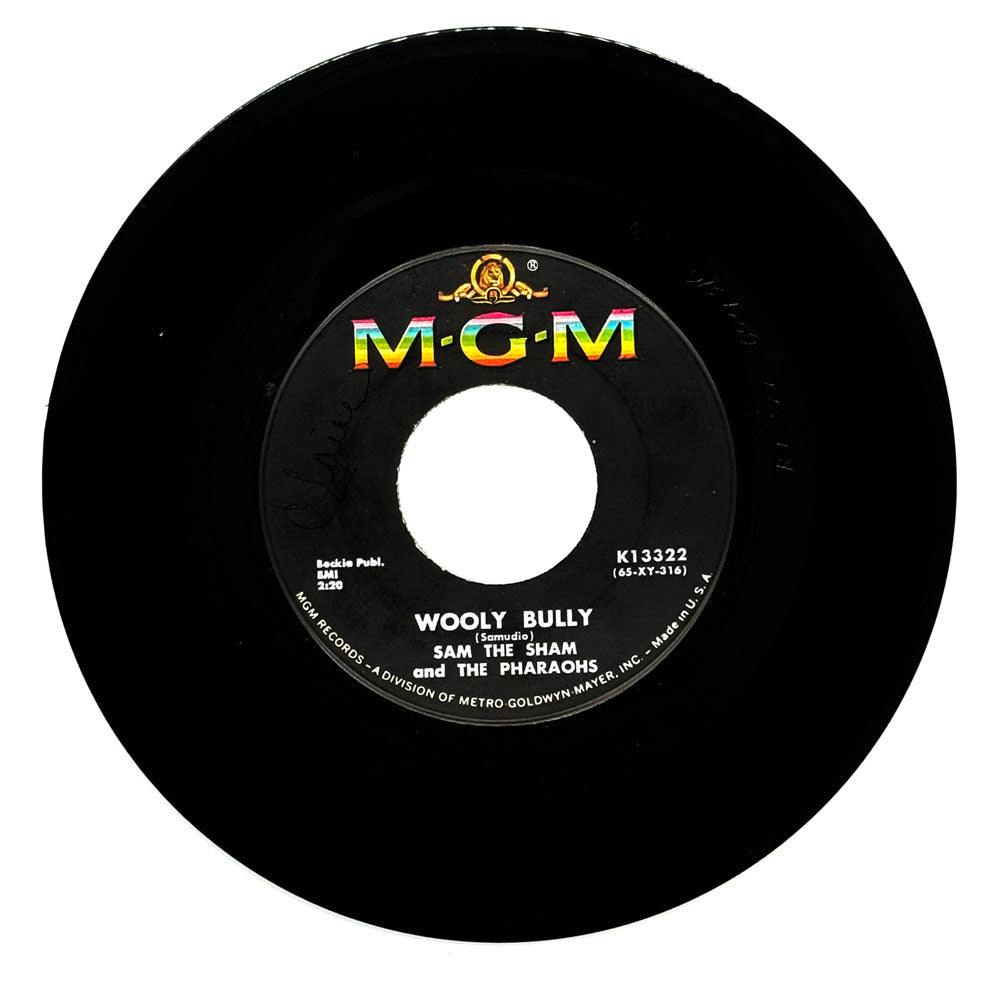 Sam The Sham And The Pharaohs : WOOLY BULLY/ AIN'T GONNA MOVE