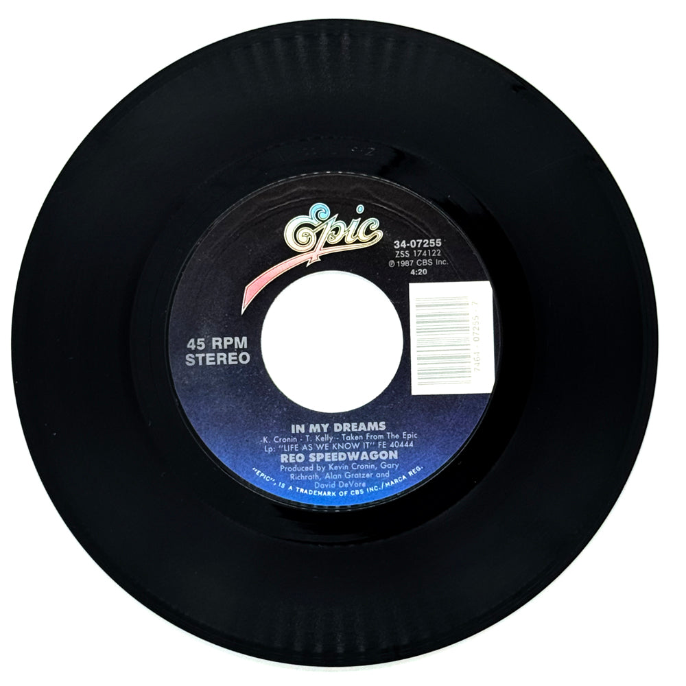 REO Speedwagon : IN MY DREAMS/ OVER THE EDGE