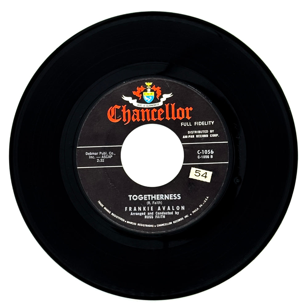 Frankie Avalon : TOGETHERNESS/ DON'T LET LOVE PASS ME BY