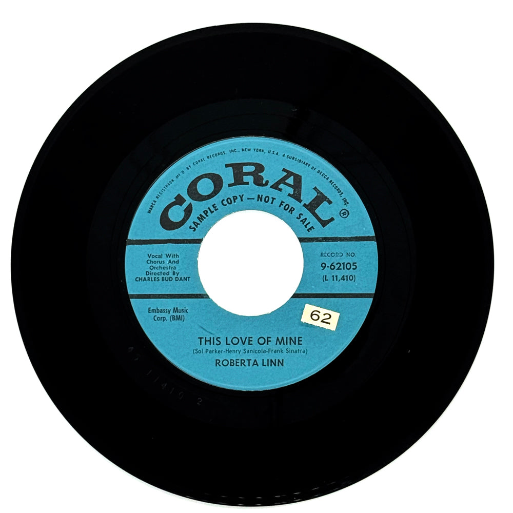 Roberta Linn : THIS LOVE OF MINE/ I KNOW YOUR KIND