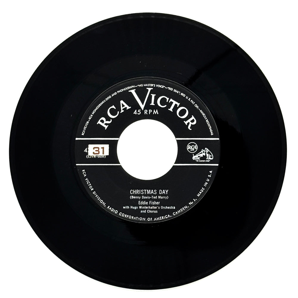 Eddie Fisher : CHRISTMAS DAY/ THAT'S WHAT CHRISTMAS MEANS TO ME