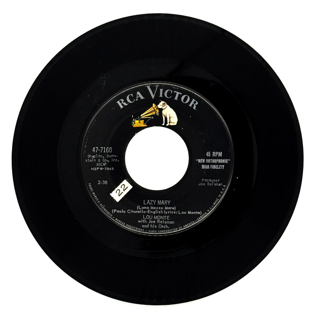 Lou Monte : LAZY MARY/ ANGELIQUE