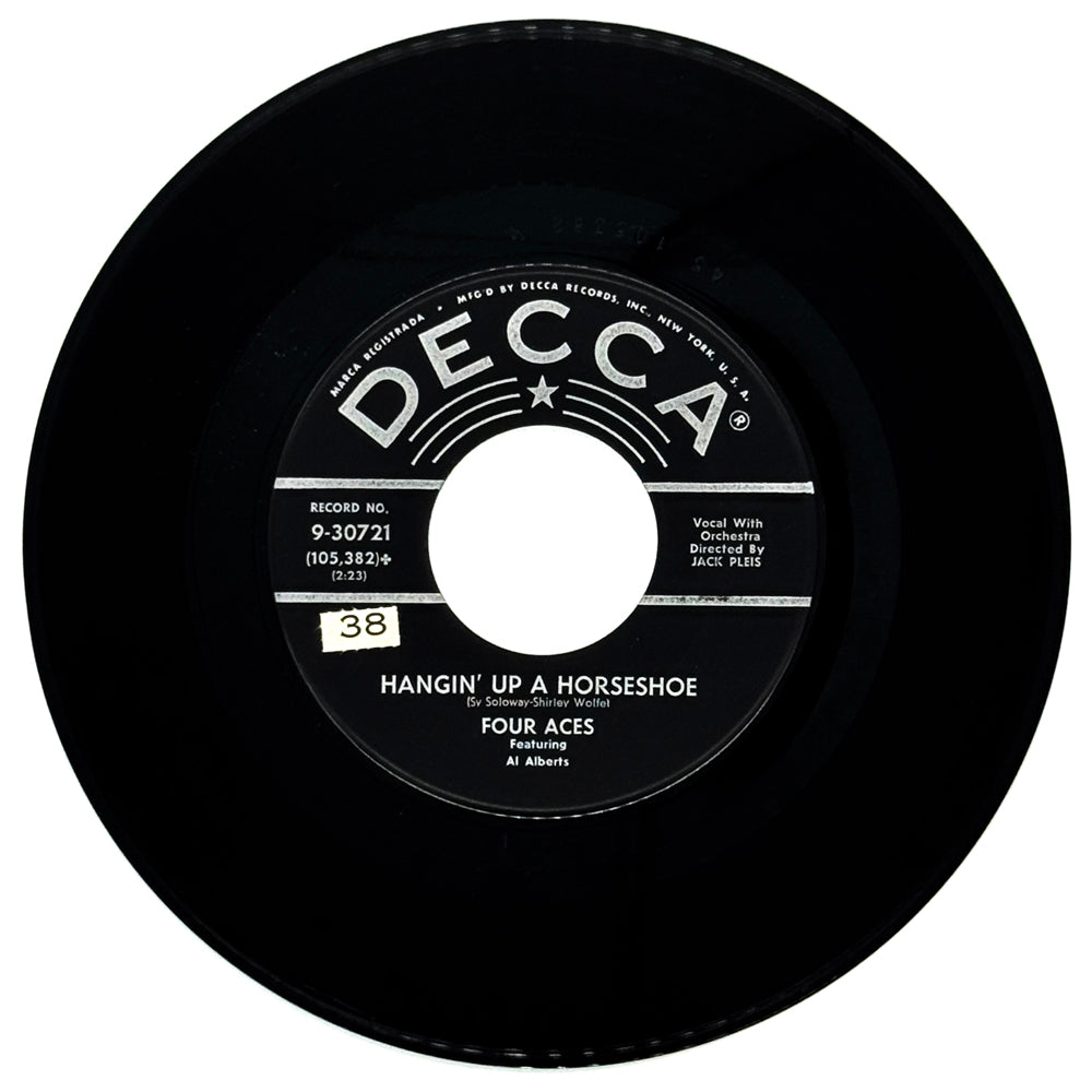 Four Aces feat. Al Alberts : HANGIN' UP A HORSESHOE/ ROSES OF RIO
