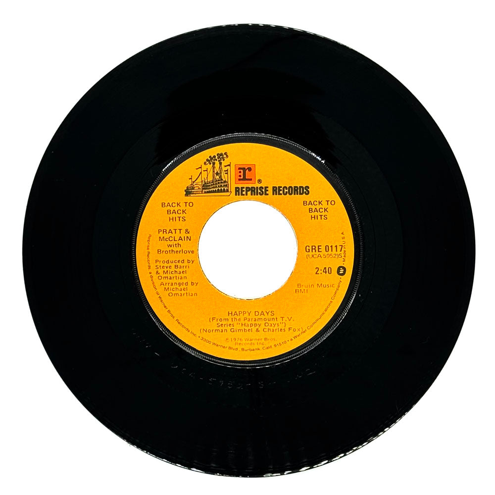 Pratt & McClain with Brother Love : HAPPY DAYS/ Pratt & McClain : DEVIL WITH A BLUE DRESS