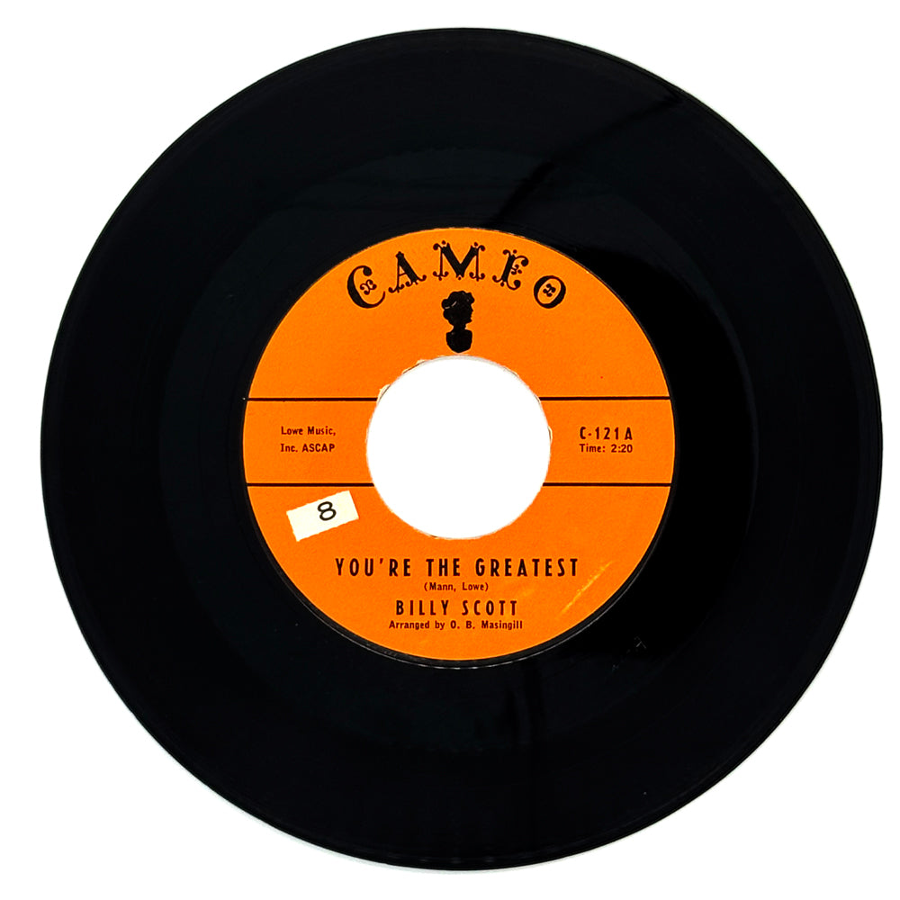 Billy Scott : YOU'RE THE GREATEST/ THAT'S WHY I WAS BORN
