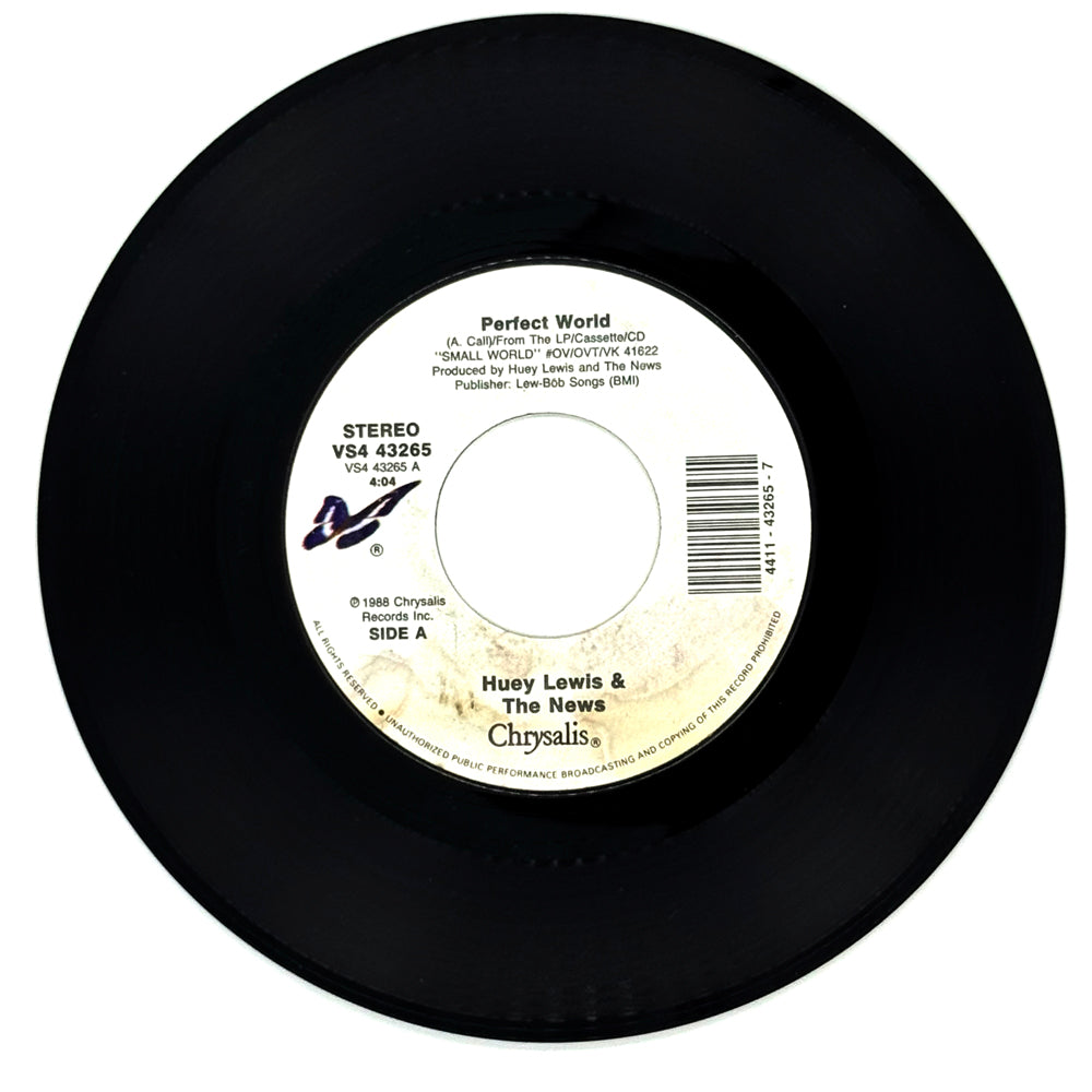 Huey Lewis & The News : PERFECT WORLD/ SLAMMIN'