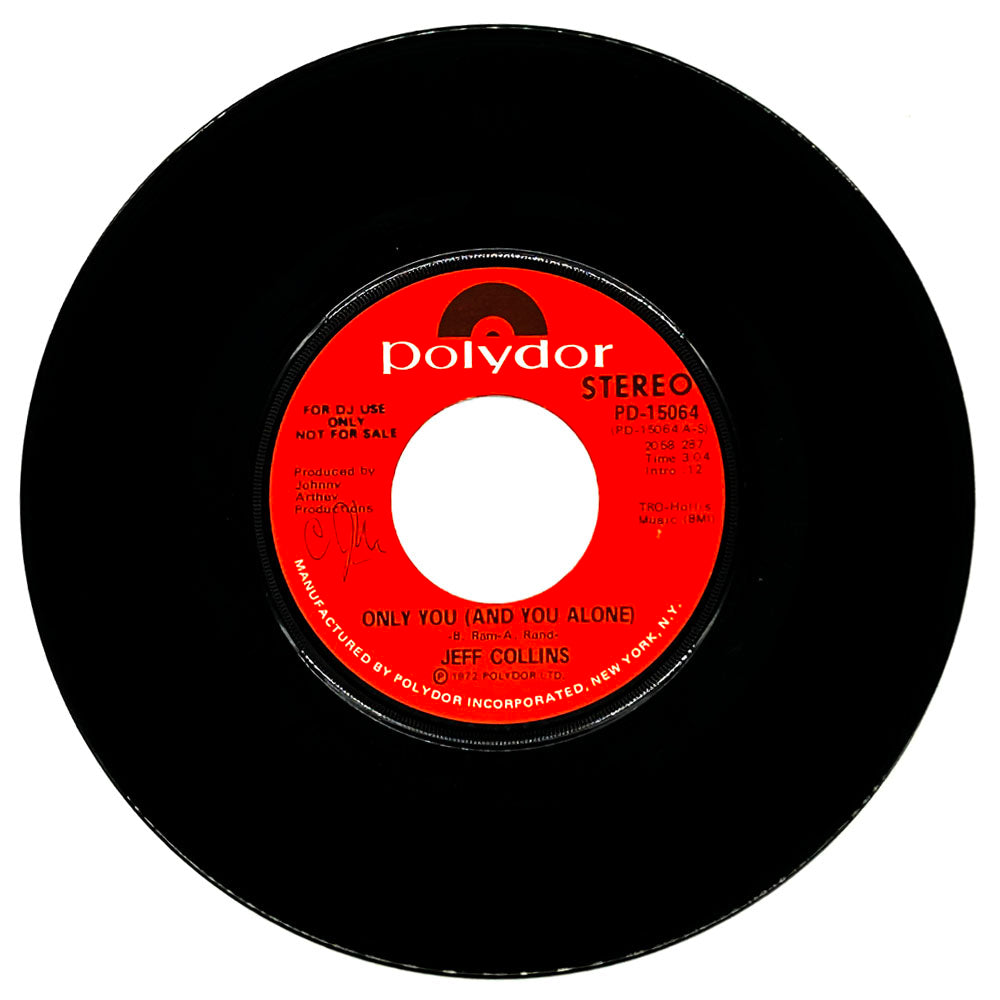 Jeff Collins : ONLY YOU (AND YOU ALONE)/ ONLY YOU (AND YOU ALONE)