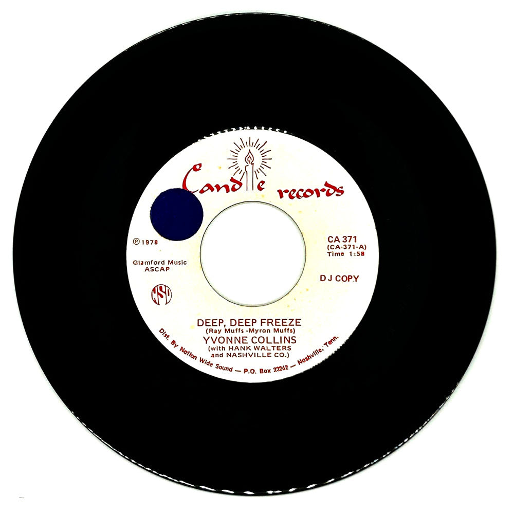 Yvonne Collins with Hank Walters and Nashville Co. : DEEP, DEEP FREEZE/ BEGINNING TO CARE