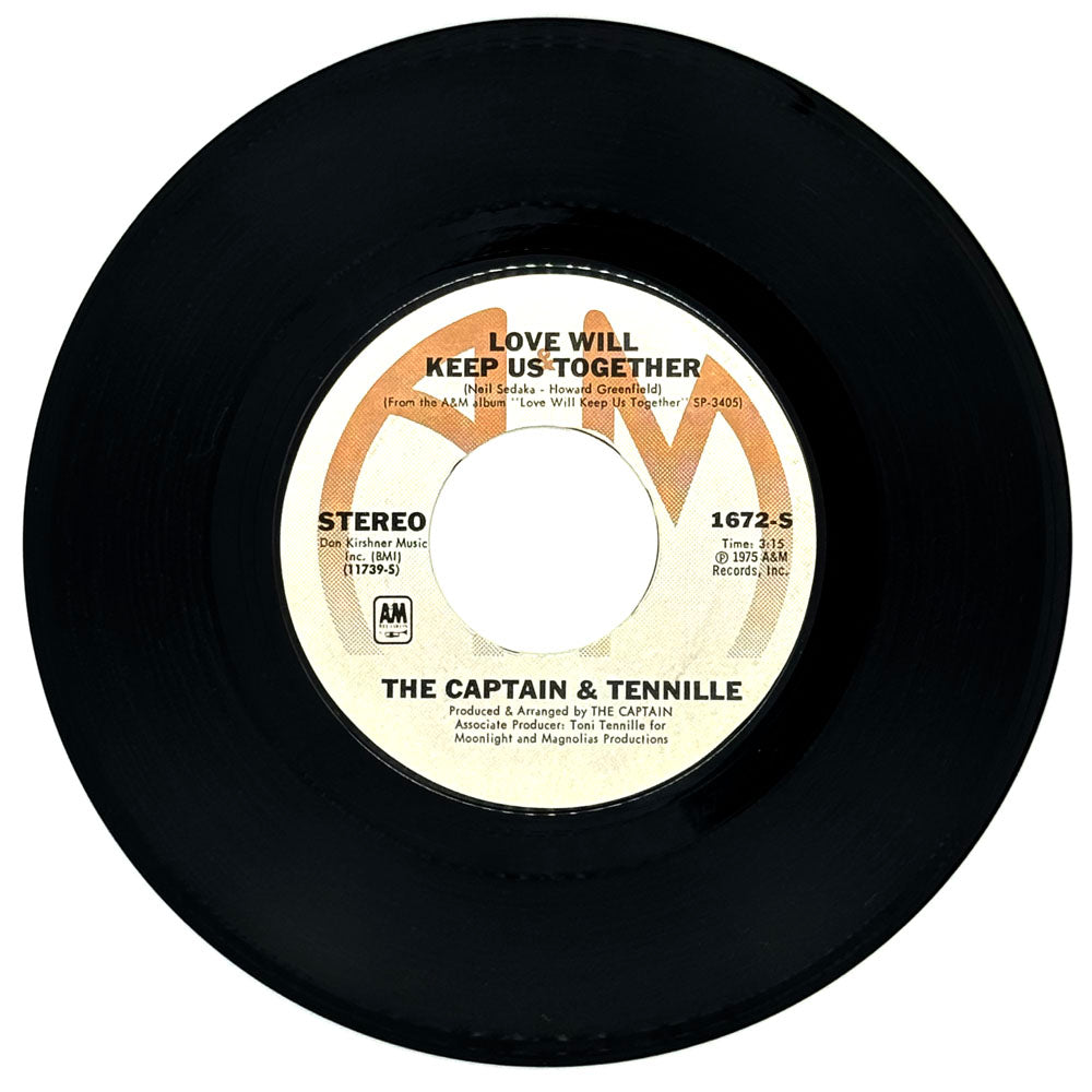 Captain & Tennille, The : LOVE WILL KEEP US TOGETHER/ GENTLE STRANGER