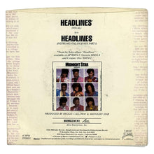 Load image into Gallery viewer, • Midnight Star : HEADLINES (VOCAL)/ HEADLINES (INSTRUMENTAL/DUB MIC-PART I)
