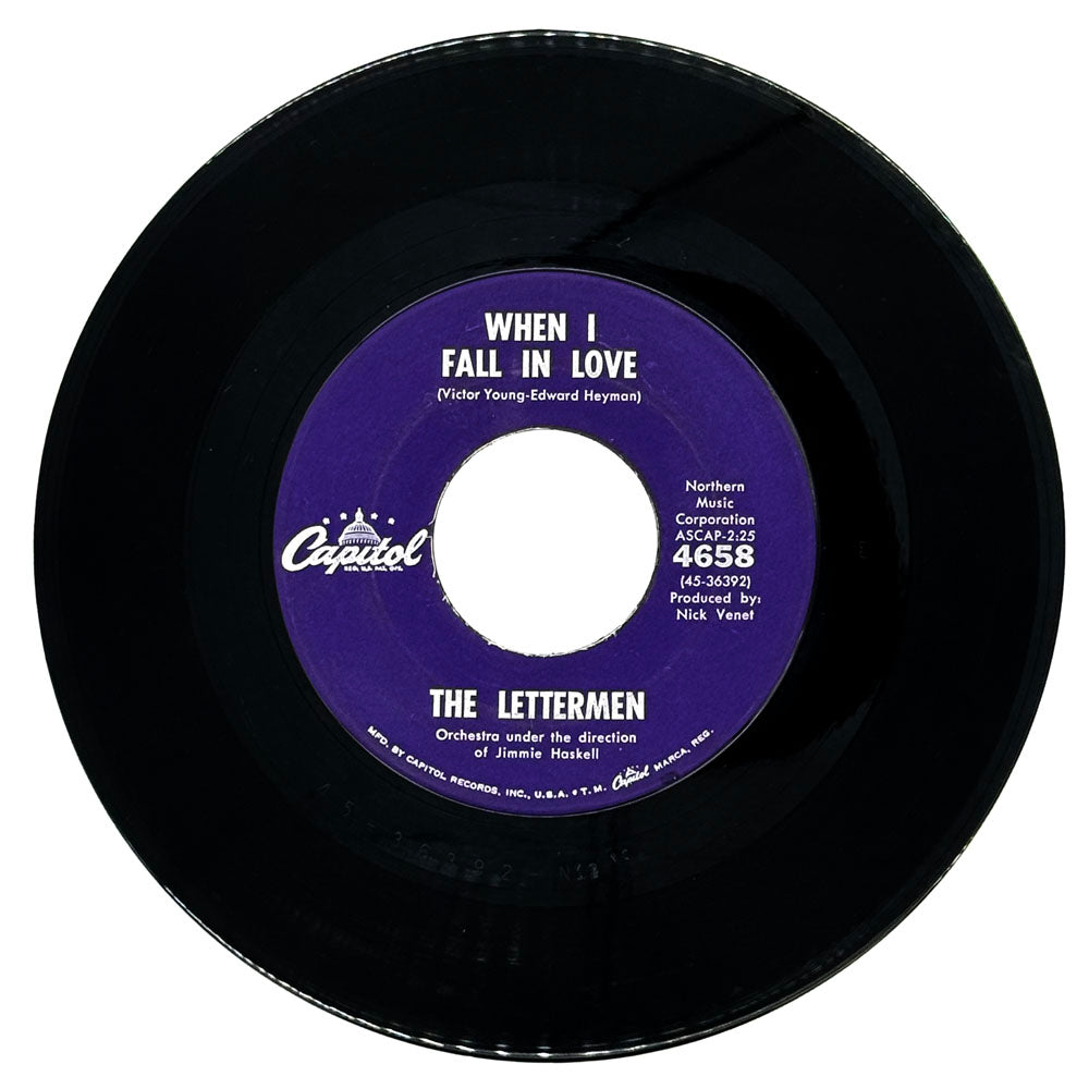 Lettermen, The : WHEN I FALL IN LOVE/ SMILE