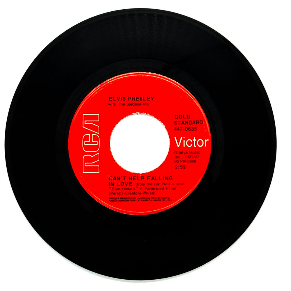 Elvis Presley : CAN'T HELP FALLING IN LOVE/ ROCK-A-HULA BABY