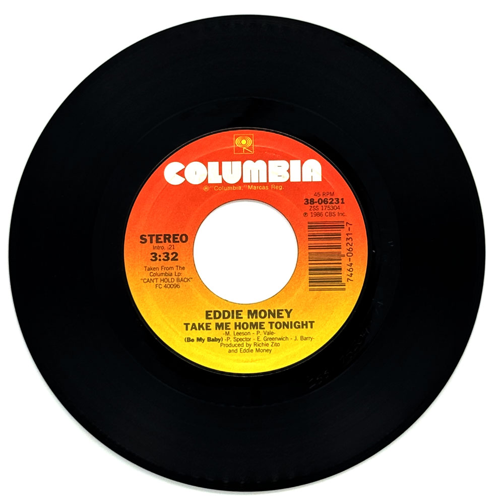 Eddie Money : TAKE ME HOME TONIGHT/ CALM BEFORE THE STORM
