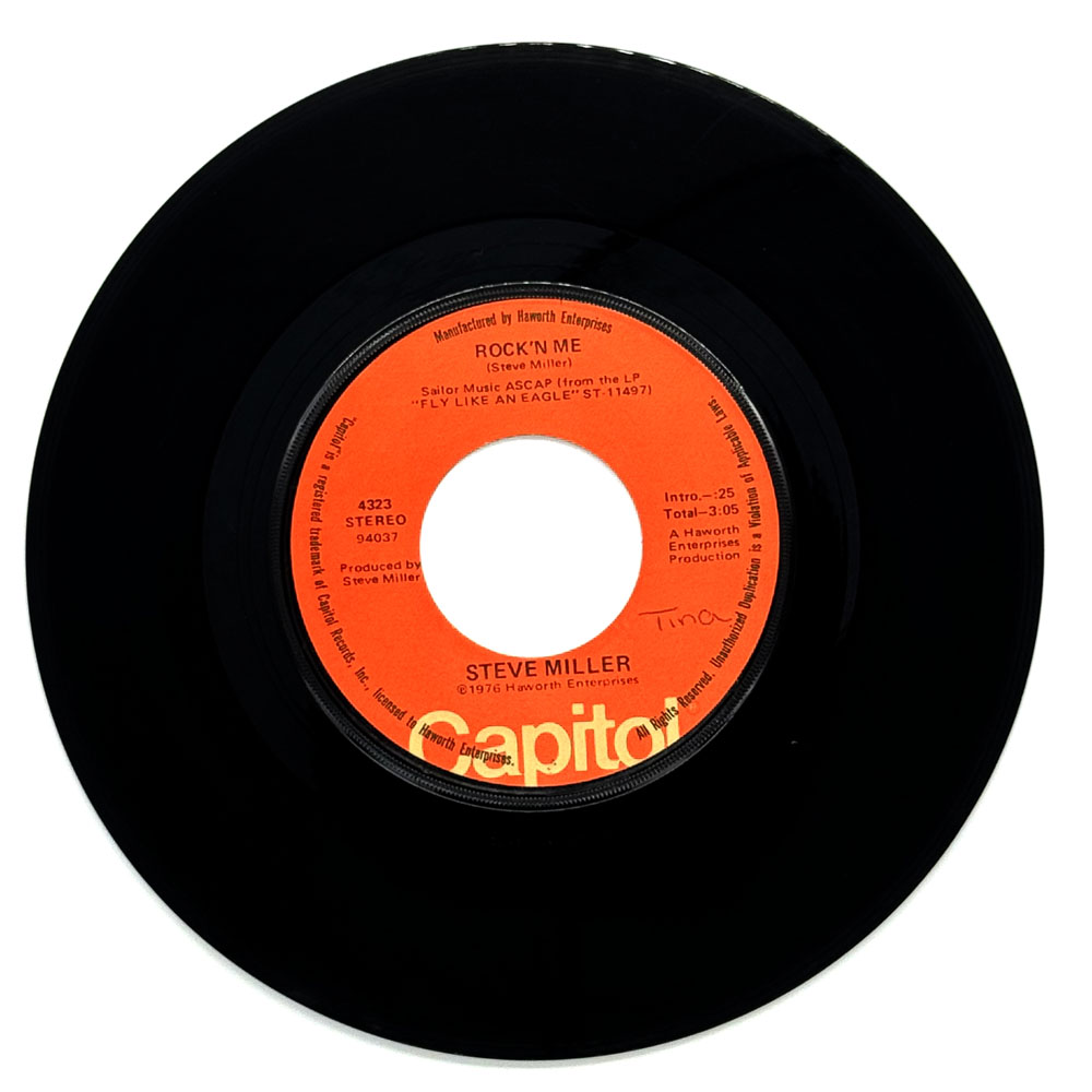 Steve Miller : ROCK'N ME/ SHU BA DA DU MA MA MA MA