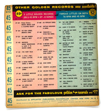 Load image into Gallery viewer, Jimmie Dodd &amp; The Mouseketeers : OFFICIAL MICKEY MOUSE CLUB SONG/ OFFICIAL MICKEY MOUSE CLUB MARCH
