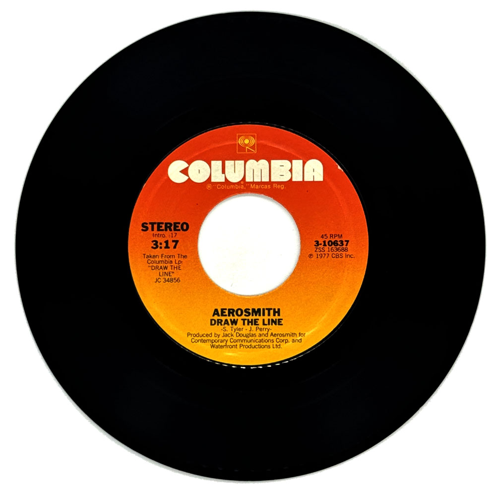 Aerosmith : DRAW THE LINE/ BRIGHT, LIGHT, FRIGHT
