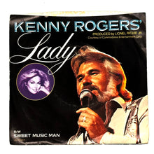 Load image into Gallery viewer, Kenny Rogers : LADY/ SWEET MUSIC MAN
