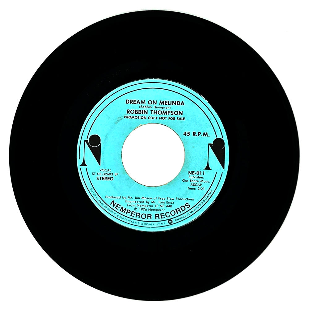 Robbin Thompson : DREAM ON MELINDA/ DREAM ON MELINDA