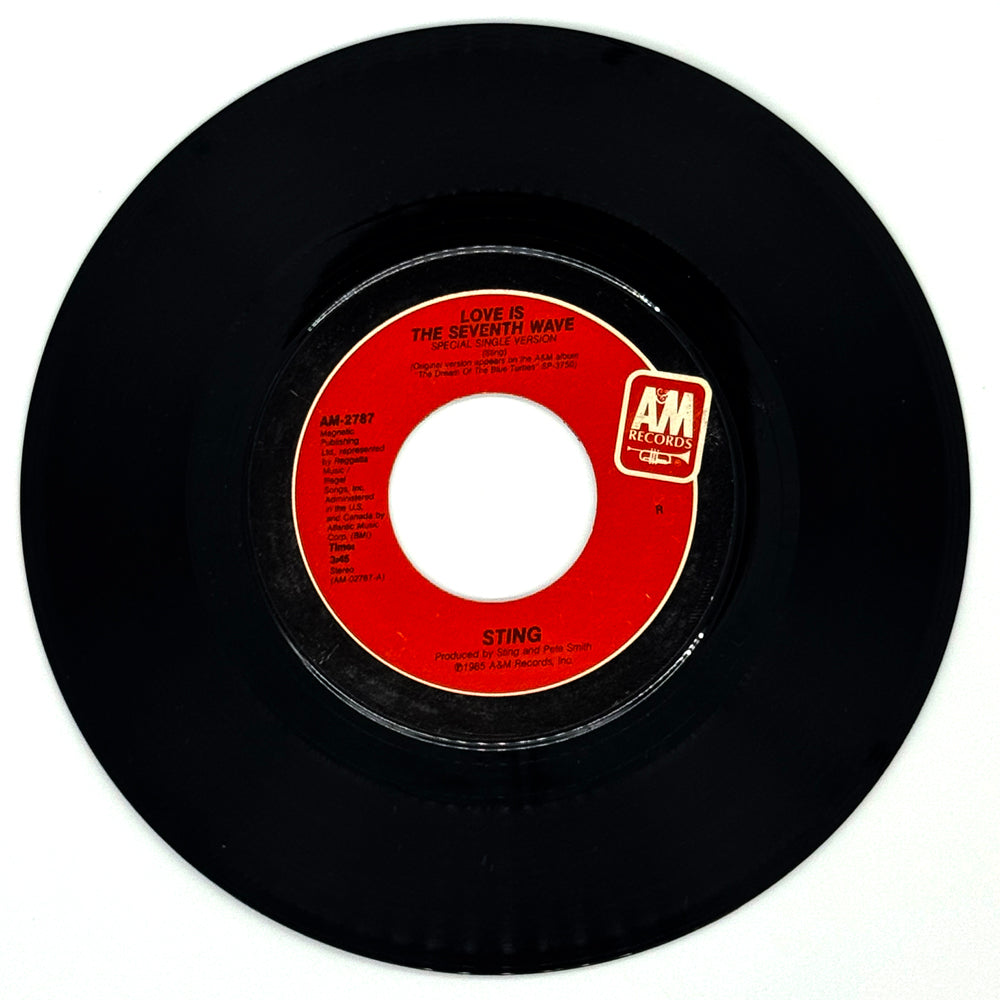 Sting : LOVE IS THE SEVENTH WAVE (SPECIAL SINGLE VERSION)/ THE DREAM OF THE BLUE TURTLES