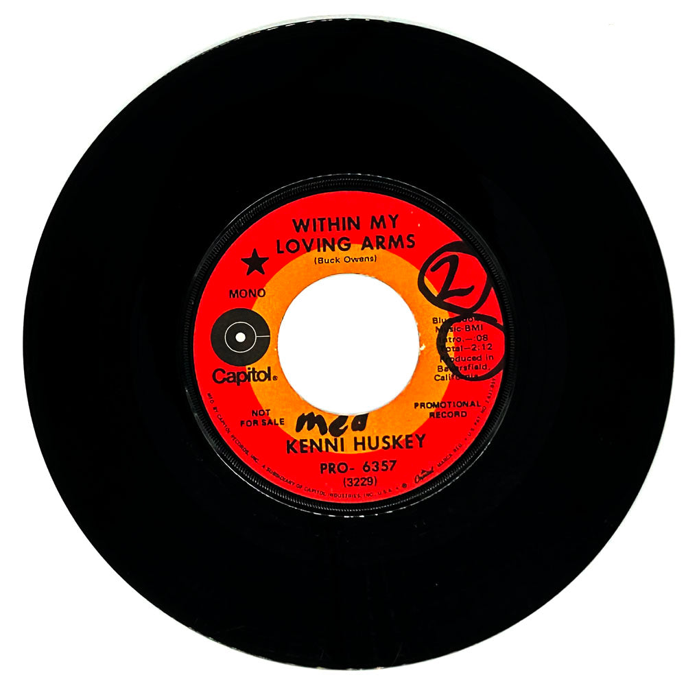 Kenni Huskey : WITHIN MY LOVING ARMS/ (BRING BACK MY) PEACE OF MIND