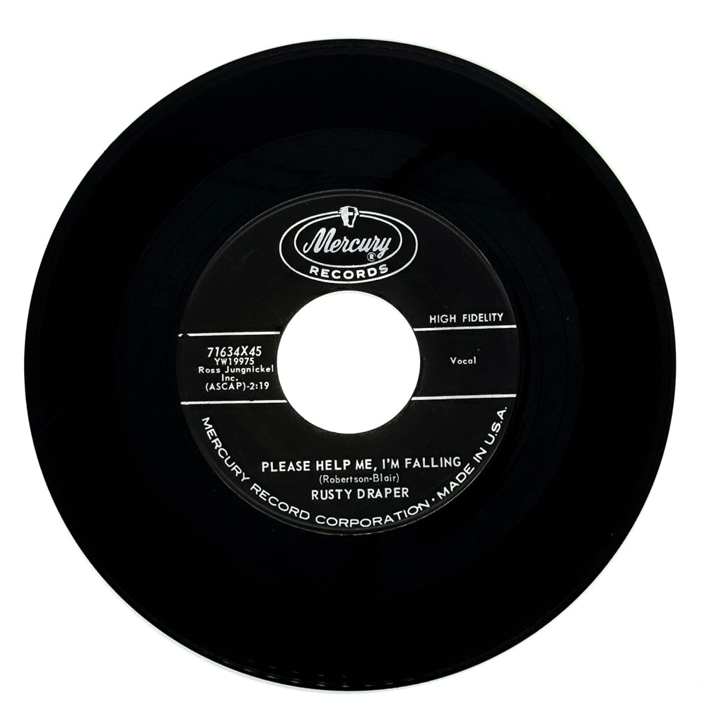 Rusty Draper : PLEASE HELP ME, I'M FALLING/ MULE SKINNER BLUES