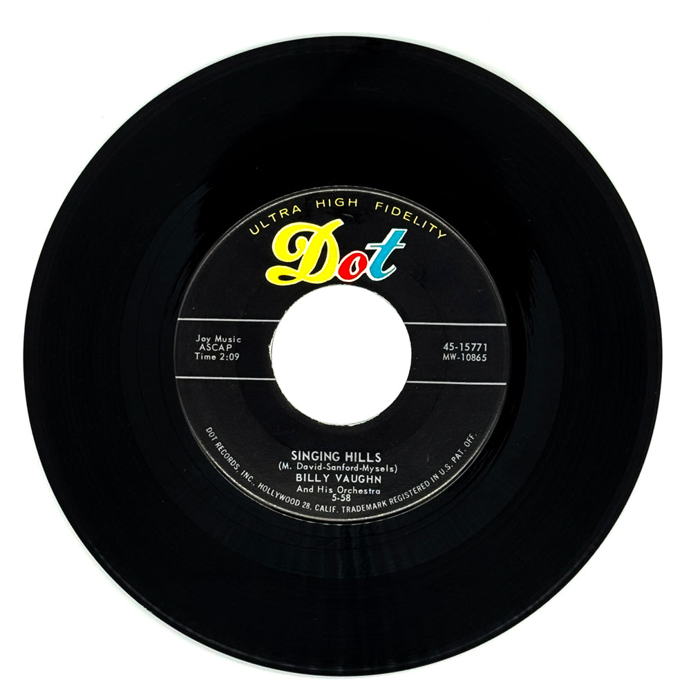 Billy Vaughn : SINGING HILLS/ CHIMES OF ARCADY