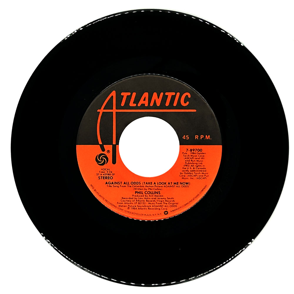 Phil Collins : AGAINST ALL ODDS (TAKE A LOOK AT ME NOW)/ Larry Carlton and Michel Colombier : THE SEARCH